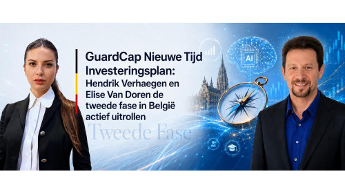 GuardCap Nieuwe Tijd Investeringsplan: Hendrik Verhaegen en Elise Van Doren de tweede fase in België actief uitrollen