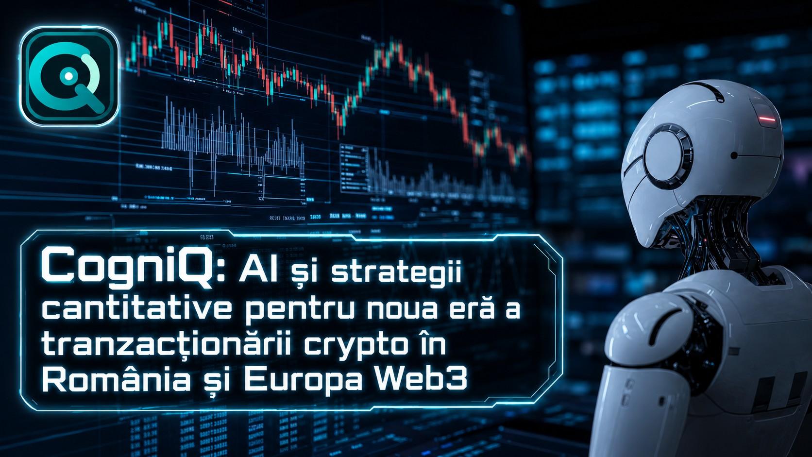 CogniQ: AI și strategii cantitative pentru noua eră a tranzacționării crypto în România și Europa Web3